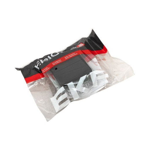 EKF Эпика Механизм выключателя, двухклавишный, кнопочный, чёрный