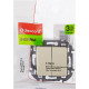 Legrand/Daccord INSPIRIA Слоновая кость Выключатель двухклавишный 10 AX - 250 В