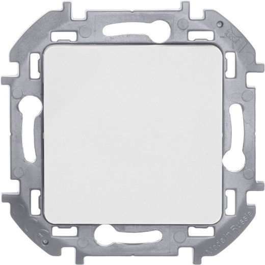 Legrand/Daccord INSPIRIA Белый Выключатель одноклавишный 10 AX - 250 В