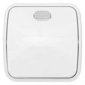 EKF Basic Минск Белый Выключатель 1-кл с индикатором, 10А, ОП