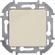 Legrand/Daccord INSPIRIA Слоновая кость Переключатель без фиксации (кнопка) с Н.О./Н.З. контактом 6 A - 250 В