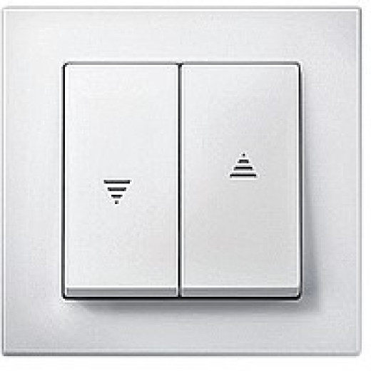Schneider Electric Merten SM Бел глянец Клавиша 2-ая жалюзийная