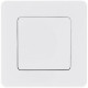 Legrand/Daccord INSPIRIA Белый Выключатель одноклавишный 10 AX - 250 В