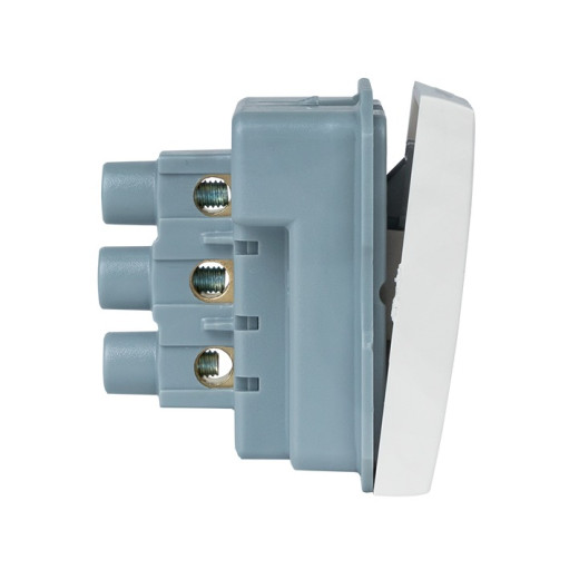 EKF PROxima Выключатель 10А, 1 клавишный проходной без индикатора