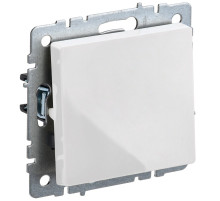 IEK BRITE BASE Белый Выключ. 1-кл самовозв 10А ВС10-1-4-БрБ