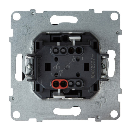 Legrand/Daccord SUNO Антрацит Выключатель 10АХ 250В. Безвинтовые зажимы.