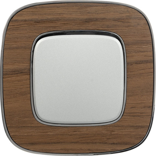 Legrand Valena ALLURE DIY Алюм Выключатель 1-клавишный 10А 250В