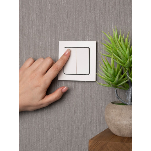 EKF PROxima Стокгольм Белый Выключатель 2-кл, 10А