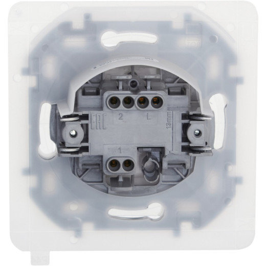 Legrand/Daccord INSPIRIA Белый Переключатель IP44 10 AX - 250 В