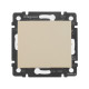 Legrand Valena Крем Выключатель кнопочный 1-клавишный