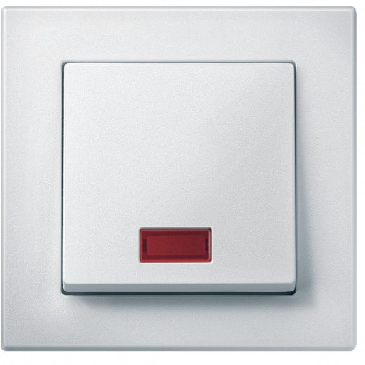 Schneider Electric Merten SM Бел глянец Клавиша 1-ая с окошком, без линзы