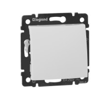 Legrand Valena Бел Выключатель кнопочный 1-клавишный