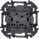 Legrand/Daccord INSPIRIA Белый Выключатель двухклавишный с подсветкой/индикацией 10 AX - 250 В