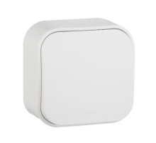 Legrand Quteo Белый Кнопка 1-клавишная 6А