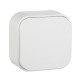 Legrand Quteo Белый Кнопка 1-клавишная 6А