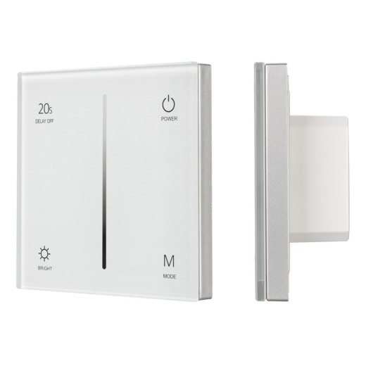 Arlight Панель SMART-P35-DIM-IN White (230V, 0-10V, Sens, 2.4G) (IP20 Пластик, 5 лет)
