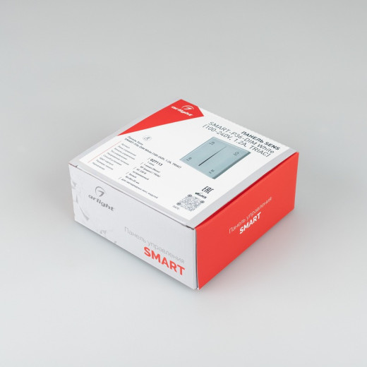 Arlight Панель SMART-P36-DIM-IN White (230V, 1.2A, TRIAC, Sens, 2.4G) (IP20 Пластик, 5 лет)