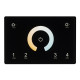 Arlight Панель Sens SMART-P81-MIX Black (230V, 4 зоны, 2.4G) (IP20 Пластик, 5 лет)