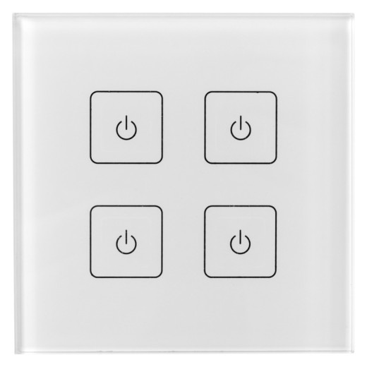 Arlight INTELLIGENT ARLIGHT Сенсорная панель DALI-901-11-ADDR-DIM-DT6-IN White (BUS) (IARL, IP20 Пластик, 3 года)