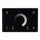 Arlight Панель Sens SMART-P79-DIM Black (230V, 4 зоны, 2.4G) (IP20 Пластик, 5 лет)