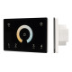 Arlight Панель Sens SMART-P81-MIX Black (230V, 4 зоны, 2.4G) (IP20 Пластик, 5 лет)
