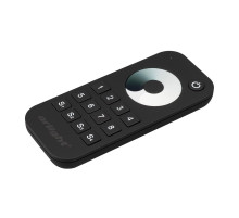 Arlight Пульт SMART-R24-DIM Black (8 зон, 2.4G) (IP20 Пластик, 5 лет)