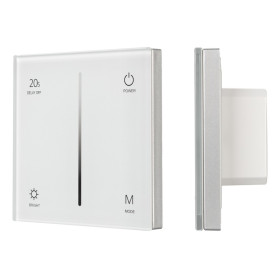 Arlight Панель SMART-P36-DIM-IN White (230V, 1.2A, TRIAC, Sens, 2.4G) (IP20 Пластик, 5 лет)