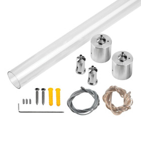 Lightstar 442893 Комплект подвесного горизонтальн крепежа двойной PROFILED к профилю 4428хх (D28) , шт