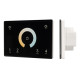 Arlight Панель Sens SMART-P81-MIX Black (230V, 4 зоны, 2.4G) (IP20 Пластик, 5 лет)