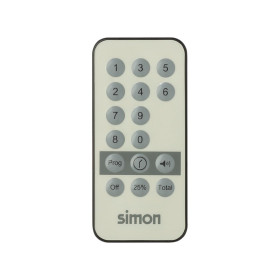 Simon 75 Мех Светло-серый ИК-пульт дистанционного управления, S27,82,82N,88