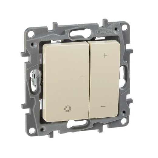 Legrand Etika Слоновая кость Светорегулятор нажимной, 400Вт