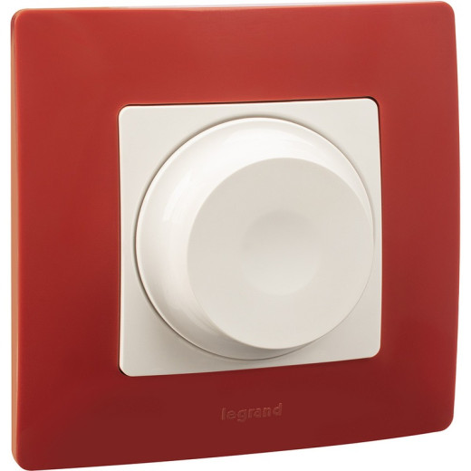 Legrand Etika Белый Светорегулятор поворотный, 300Вт, без нейтрали