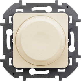 Legrand/Daccord INSPIRIA Слоновая кость Светорегулятор поворотный без нейтрали 300Вт
