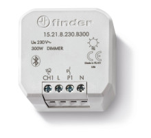 Finder Электронный диммер; 300Вт; питание 230В АC; монтаж в коробке; степень защиты IP20; BLE- Yesly; упаковка 1шт.