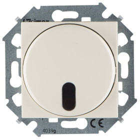 Simon 15 Слоновая кость Светорегулятор с управлением от ИК пульта, проходной, 500Вт, 230В, винт.зажим