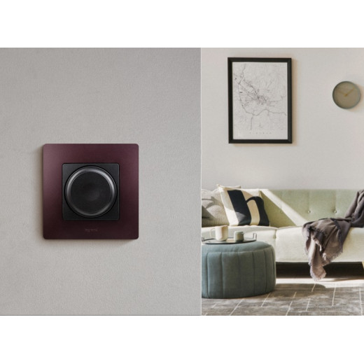 Legrand Etika Антрацит Светорегулятор поворотный, 300Вт, без нейтрали