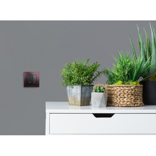 Legrand Etika Антрацит Светорегулятор нажимной, 400Вт