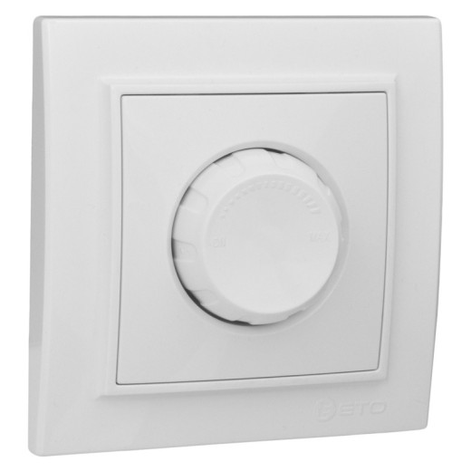 EKF Basic Минск Белый Светорегулятор, 600W, 220В, СП