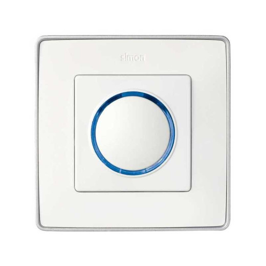 Simon 75 Мех Светорегулятор нажимной 40-500Вт 230V с подсветкой