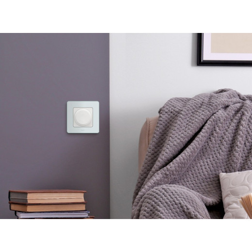 Legrand/Daccord INSPIRIA Белый Светорегулятор поворотный без нейтрали 300Вт