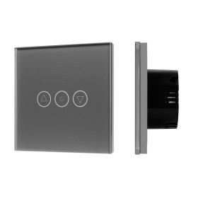 Arlight Светорегулятор сенсорный с Zigbee управлением SWT-OMALI-SD3-ZB-GR (250V, 500W) (Стекло)