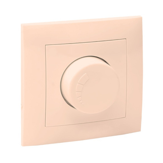 EKF PROxima Валенсия светорегулятор 600W 220В кремовый