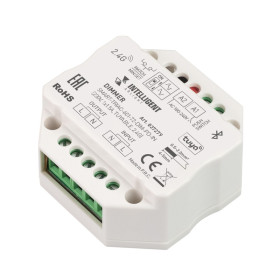 Arlight INTELLIGENT ARLIGHT Диммер SMART-TRIAC-601-72-DIM-PD-IN (230V, 1x1.5A, TUYA BLE, 2.4G) (IARL, IP20 Пластик, 5 лет)