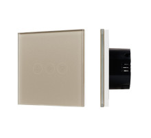 Arlight Светорегулятор сенсорный с Zigbee управлением SWT-OMALI-SD3-ZB-GD (250V, 500W) (Стекло)