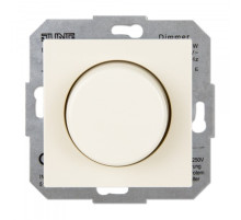 JUNG EcoProfi Бежевый Светорегулятор поворотный для л/н 60-400Вт (в сборе, без рамки)