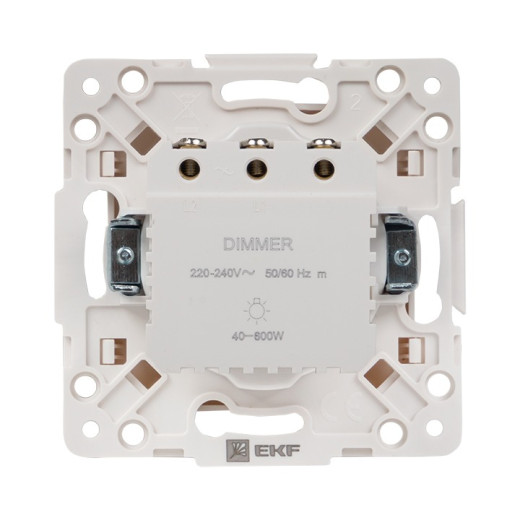 EKF PROxima Стокгольм Белый Светорегулятор, 600W, 220В