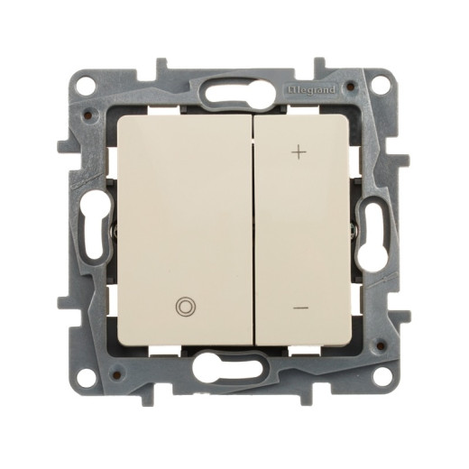 Legrand Etika Слоновая кость Светорегулятор нажимной, 400Вт