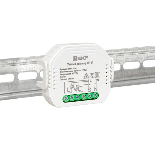 EKF Connect Умный диммер в подрозетник 1-канальный Wi-Fi