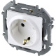Legrand/Daccord INSPIRIA Белый Розетка 2К+З - немецкий стандарт - 16 А - 250 В