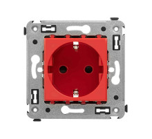 DKC Avanti Розетка в стену, 2P+E, с з/ш, 